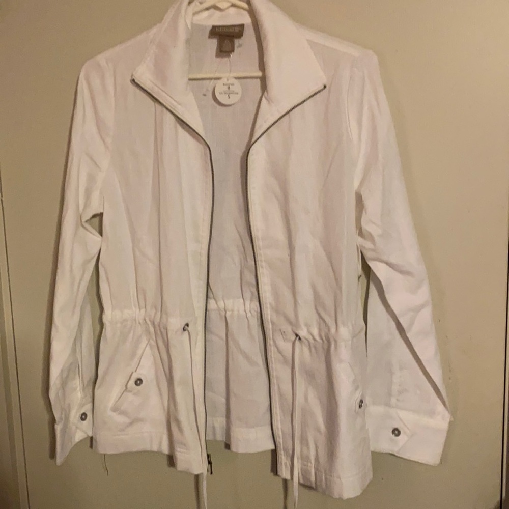 Chico’s white jacket size S